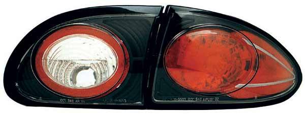 TYC - TYC Euro Taillights with Black Housing - 81558341