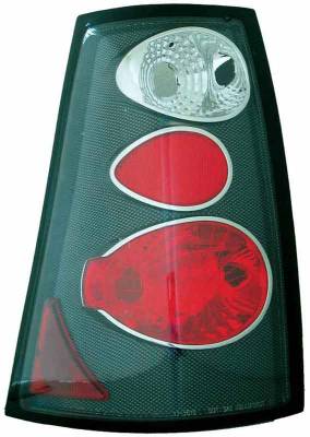 TYC - TYC Euro Taillights with Carbon Fiber Housing - 81561531