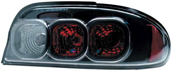 TYC - TYC Euro Taillights with Carbon Fiber Housing - 81566130