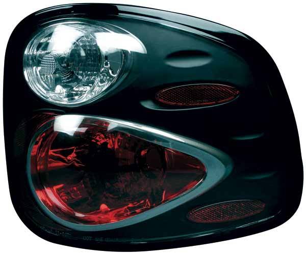 TYC - TYC Euro Taillights with Black Housing - 81567141