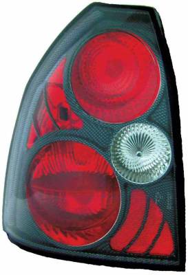 TYC - TYC Euro Taillights with Carbon Fiber Housing - 81569731