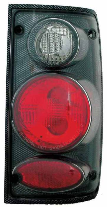 TYC - TYC Euro Taillights with Carbon Fiber Housing - 81569930