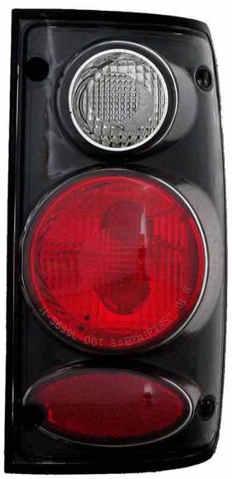 TYC - TYC Euro Taillights with Black Housing - 81569940