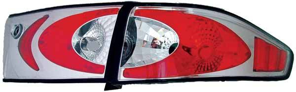 TYC - TYC Chrome Euro Taillights - 81580501