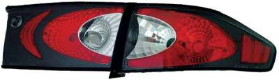 TYC - TYC Euro Taillights with Carbon Fiber Housing - 81580531
