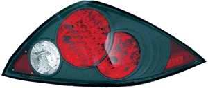 TYC - TYC Euro LED Taillights with Carbon Fiber Housing - 81580730