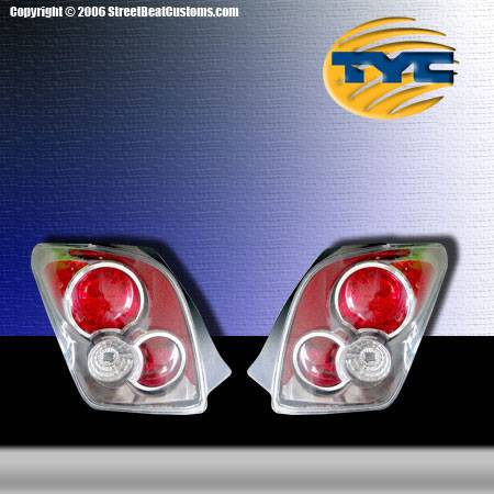 TYC - TYC Chrome Euro Taillights - 81588300
