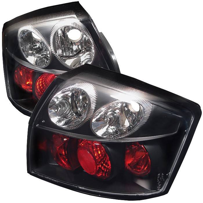 Spyder - Audi A4 Spyder Euro Style Taillights - Black - 111-AA402-BK