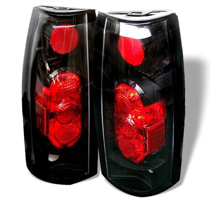 Spyder - GMC Yukon Spyder G2 Euro Style Taillights - Black - 111-CCK88G2-BK