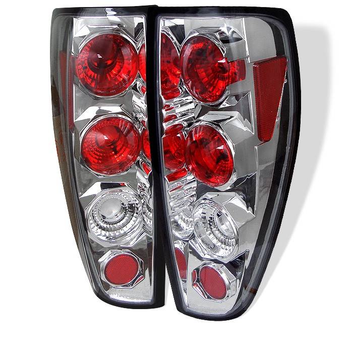 Spyder - Chevrolet Colorado Spyder Euro Style Taillights - Chrome - 111-CCO04-C