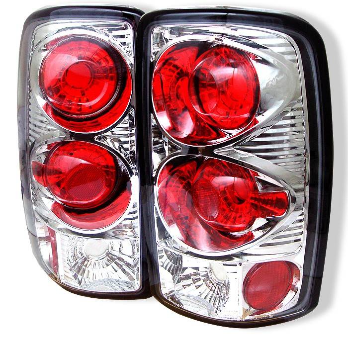 Spyder - GMC Yukon Spyder Euro Style Taillights - Chrome - 111-CD00-C