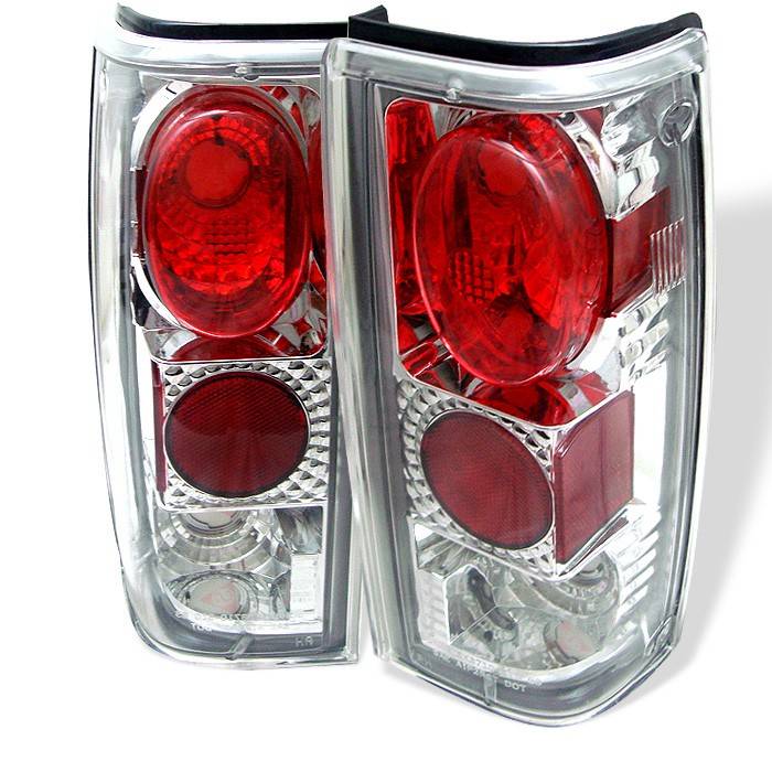 Spyder - GMC Jimmy Spyder Euro Style Taillights - Chrome - 111-CS1082-C