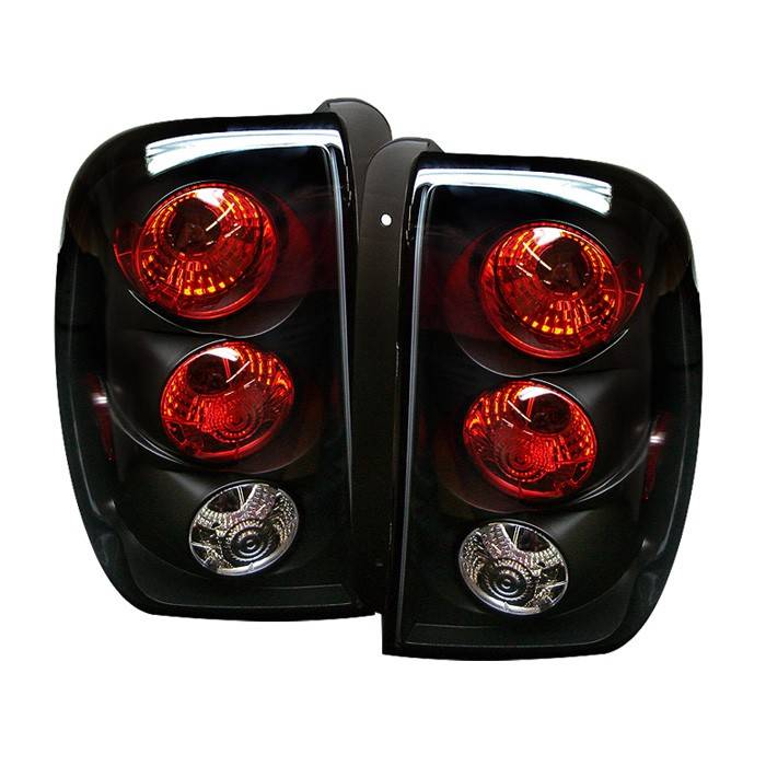 Spyder - Chevrolet Trail Blazer Spyder Euro Style Taillights - Black - 111-CTB02-BK