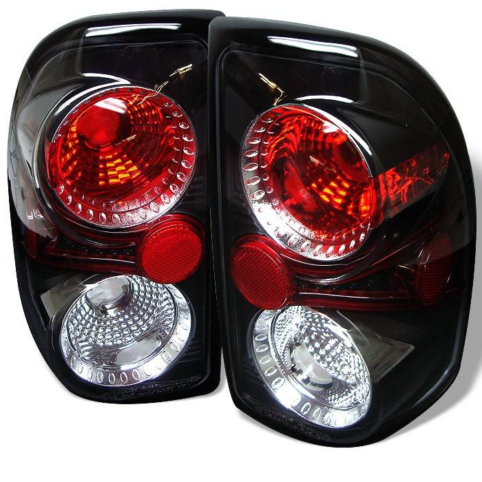 Spyder - Dodge Dakota Spyder Euro Style Taillights - Black - 111-DDAK97-BK