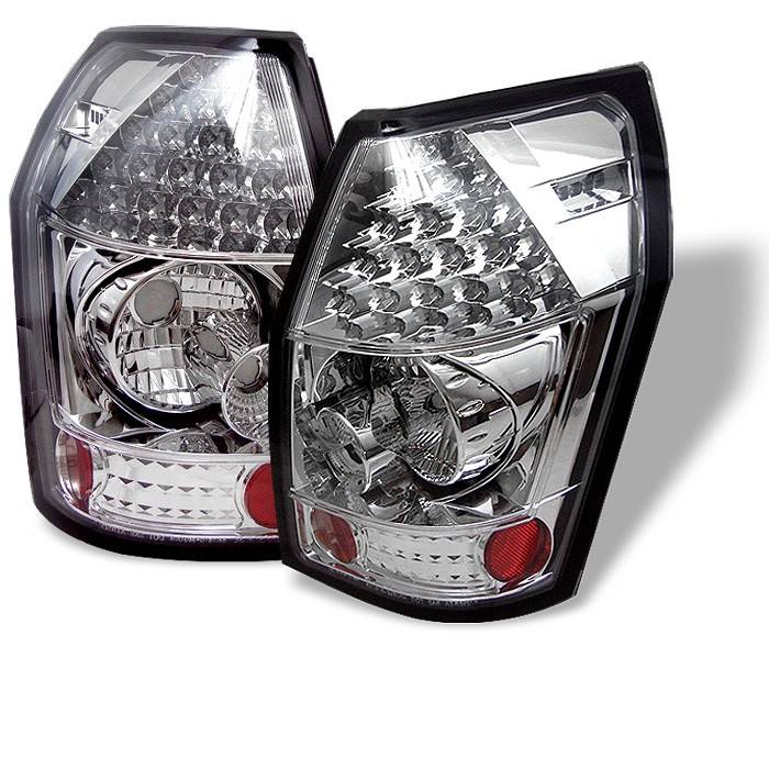 Spyder - Dodge Magnum Spyder LED Taillights - Chrome - 111-DMAG05-LED-C