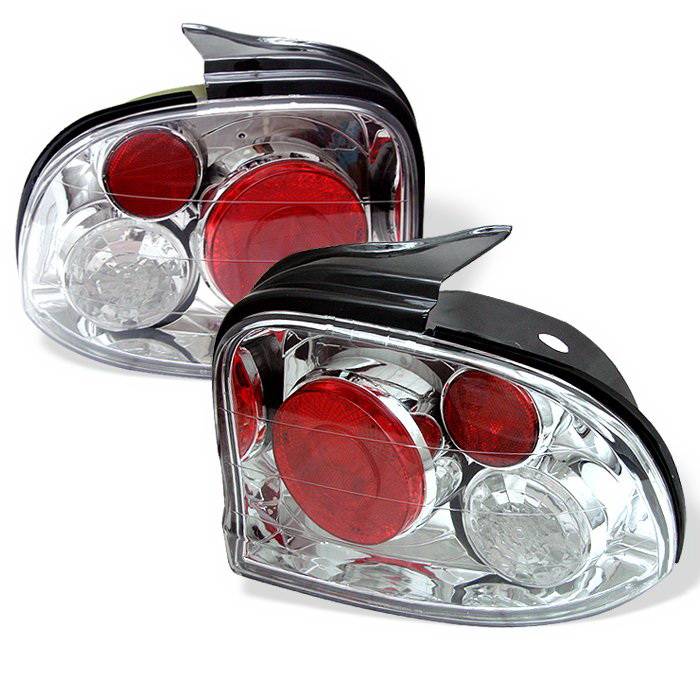 Spyder Auto - Dodge Neon Spyder Altezza Taillights - Chrome - 111-DN03-C