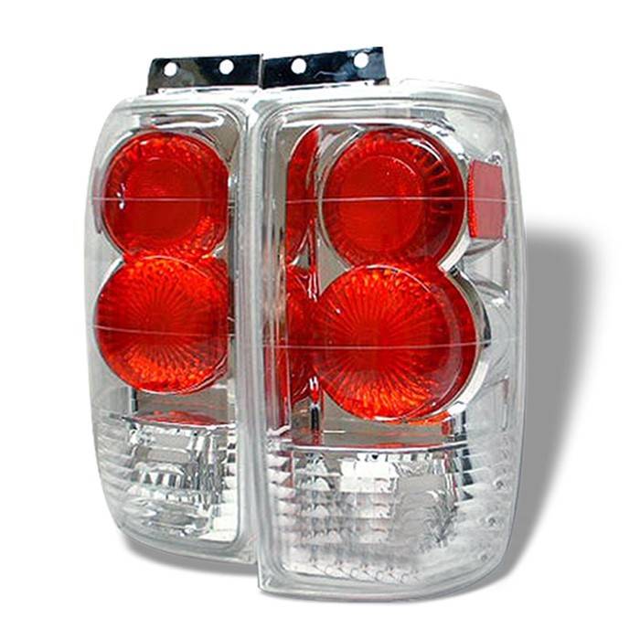 Spyder - Ford Expedition Spyder Euro Style Taillights - Chrome - 111-FE97-C