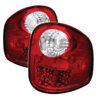 Spyder - Ford F150 Spyder LED Taillights - Red Clear - 111-FF15097FS-LED-RC