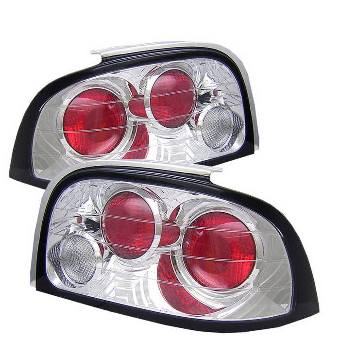 Spyder Auto - Ford Mustang Spyder Altezza Taillights - Chrome - 111-FM94-C