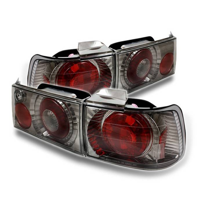 Spyder - Honda Accord 4DR Spyder Altezza Taillights - Black Chrome - 111-HA90-BC
