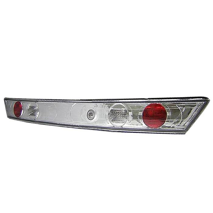 Spyder - Honda Accord 2DR Spyder Euro Style Trunk Taillights - Chrome - 111-HA98-2D-TR-C