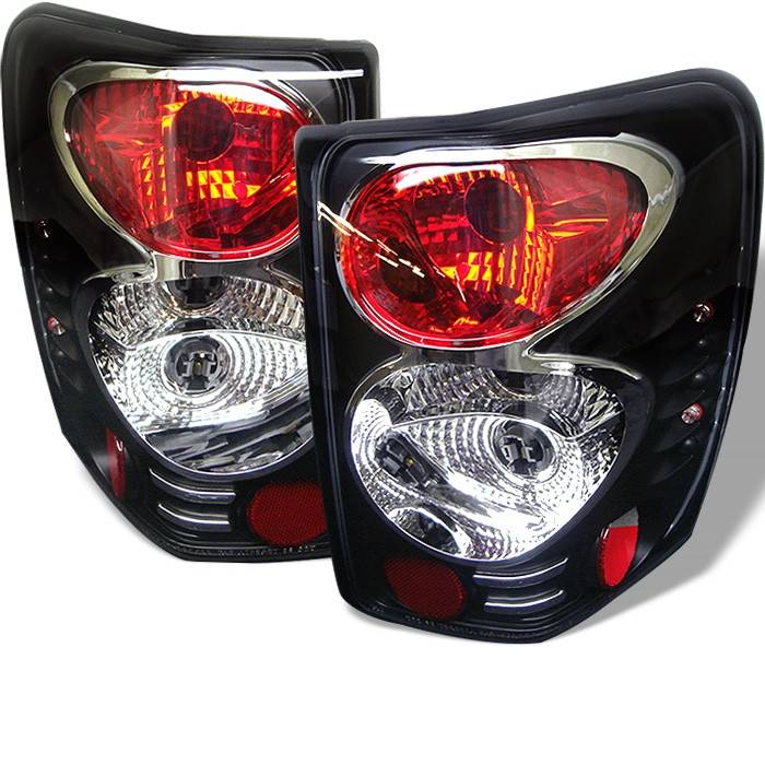 Spyder - Jeep Grand Cherokee Spyder Euro Style Taillights - Black - 111-JGC99-BK