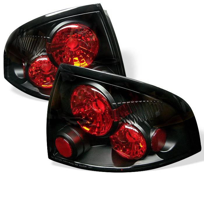 Spyder - Nissan Sentra Spyder Euro Style Taillights - Black - 111-NS00-BK