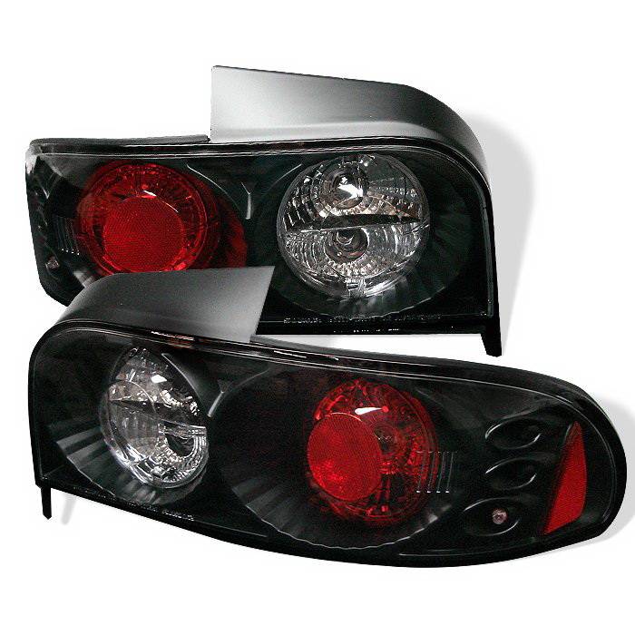 Spyder Auto - Subaru Impreza Spyder Altezza Taillights - Black - 111-TC03-SM