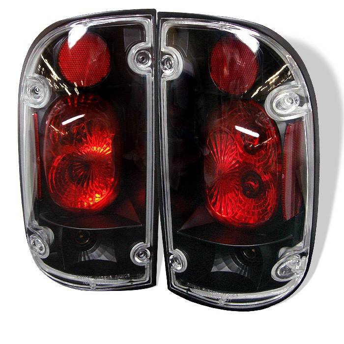 Spyder - Toyota Tacoma Spyder Euro Style Taillights - Black - 111-TT01-BK