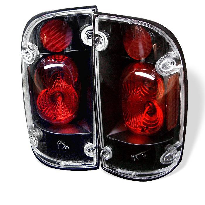 Spyder - Toyota Tacoma Spyder Euro Style Taillights - Black - 111-TT95-BK