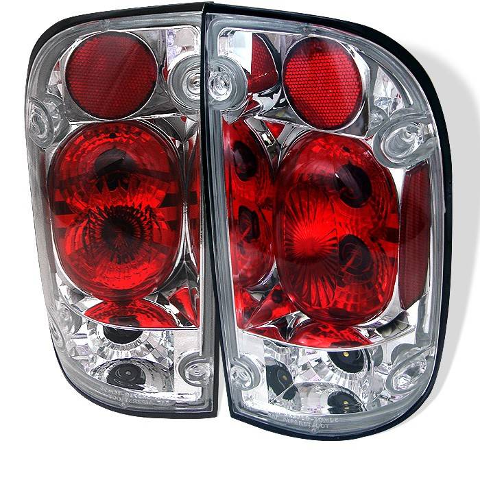 Spyder - Toyota Tacoma Spyder Euro Style Taillights - Chrome - 111-TT95-C