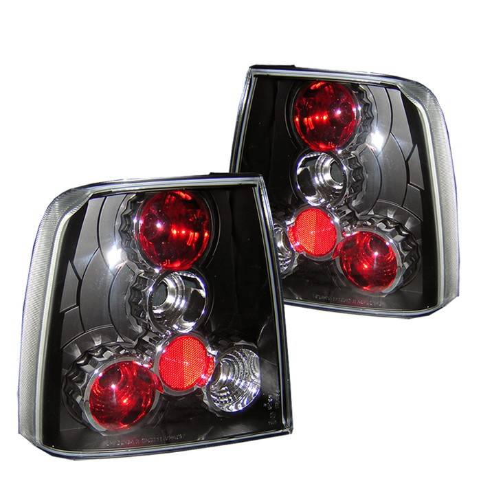 Spyder - Volkswagen Passat Spyder Euro Style Taillights - Black - 111-VWPAT97-BK