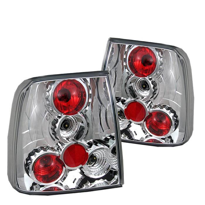 Spyder - Volkswagen Passat Spyder Euro Style Taillights - Chrome - 111-VWPAT97-C