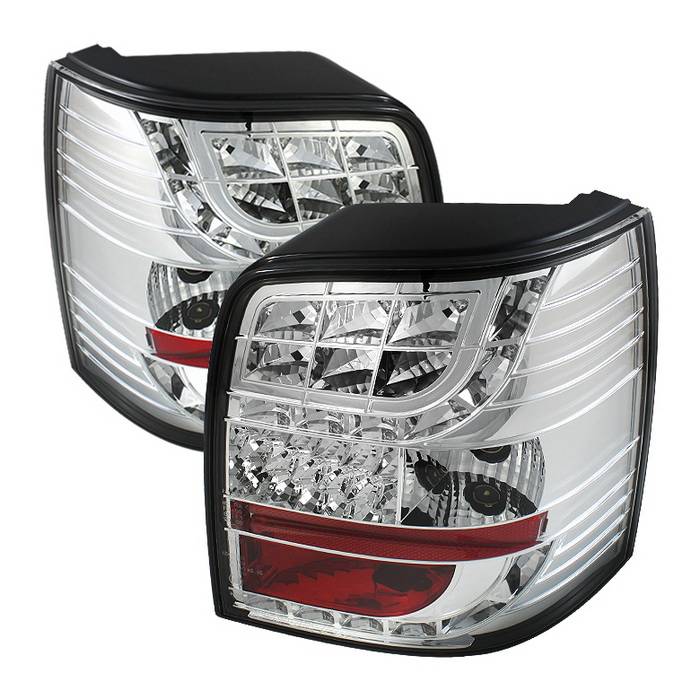 Spyder Auto - Volkswagen Passat Spyder LED Taillights - Chrome - 444-AA495-DRL-BK