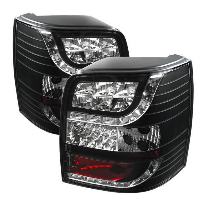 Spyder Auto - Volkswagen Passat Spyder LED Taillights - Black - 444-AA499-HL-1P-C