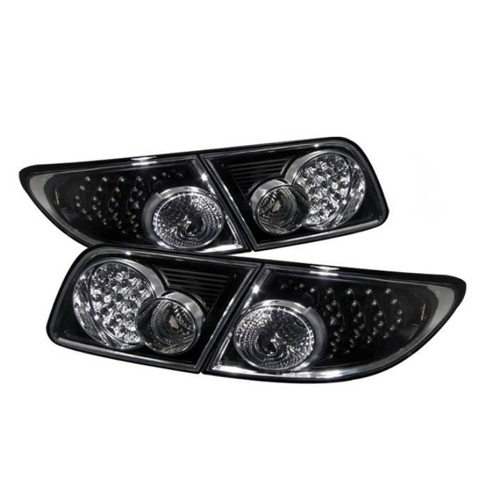 Spyder Auto - Mazda 6 Spyder LED Taillights - Black - ALT-ON-M603-LED-BK