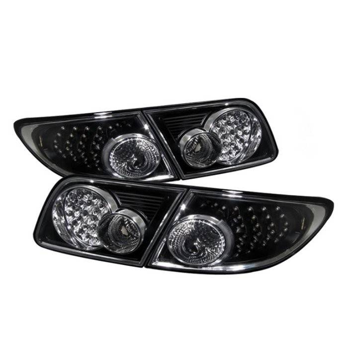 Spyder - Mazda 6 Spyder LED Taillights - Black - ALT-ON-M603-LED-BK