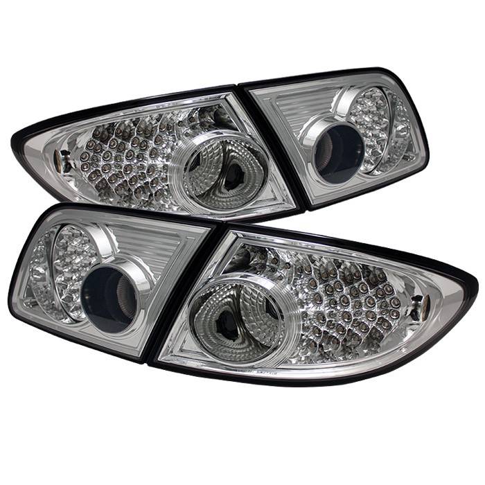Spyder - Mazda 6 Spyder LED Taillights - Chrome - ALT-ON-M603-LED-C
