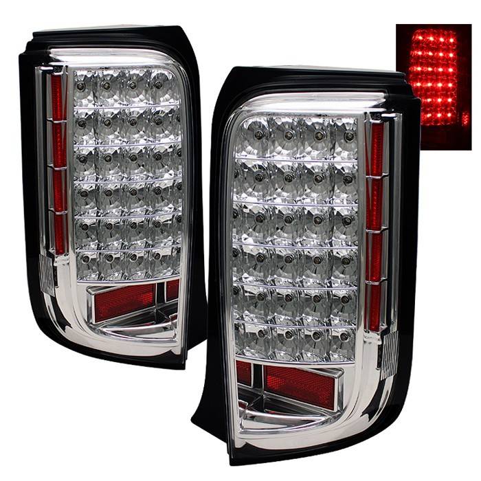 Scion xB Spyder LED Taillights - Chrome - ALT-ON-TSXB08-LED-C