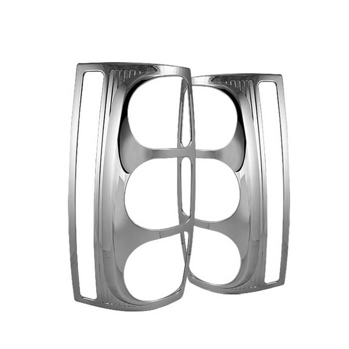 Spyder - GMC Yukon Spyder ABS Taillights Bezel - Chrome - CA-TB-GY07