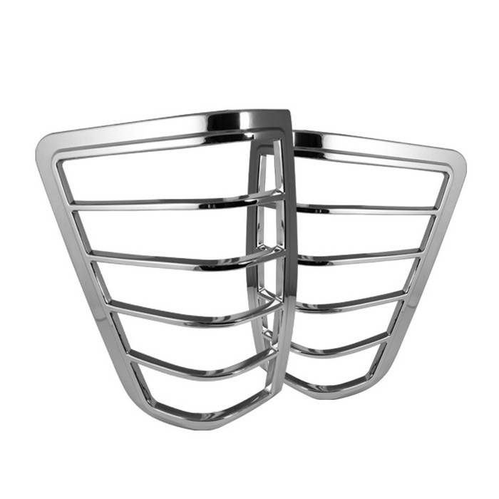 Spyder - Nissan Titan Spyder ABS Taillight Bezel - Chrome - CA-TB-NT04