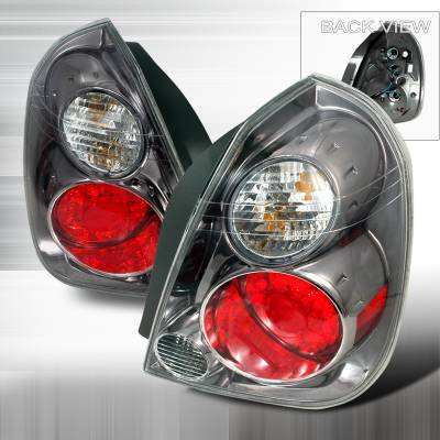 Spec-D - Nissan Altima Spec-D LED Taillights - Chrome - LT-ALT02CLED-KS