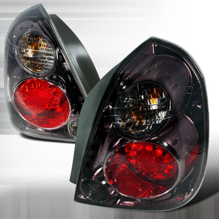 Spec-D - Nissan Altima Spec-D LED Taillights - Smoke - LT-ALT02GLED-KS