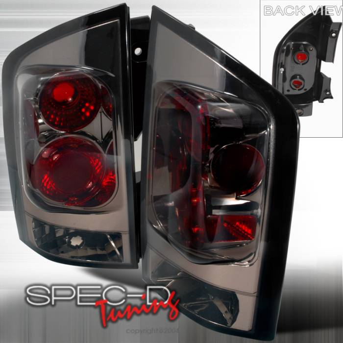Spec-D - Nissan Armada Spec-D Altezza Taillights - Smoke - LT-AMD04G-TM