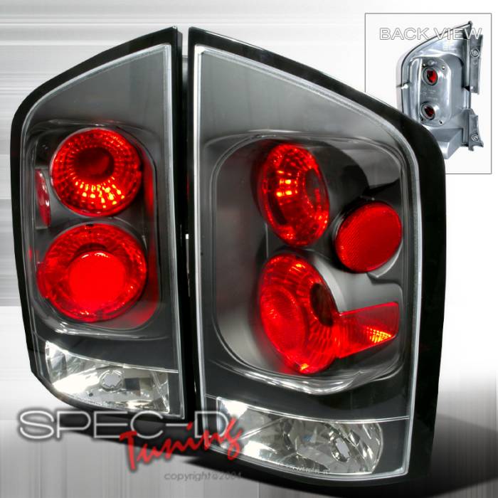 Spec-D - Nissan Armada Spec-D Altezza Taillights - Black - LT-AMD04JM-TM