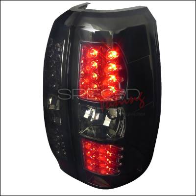 Spec-D - Chevrolet Avalanche Spec-D LED Taillights - Smoked Lens - LT-AVA07GLED-TM