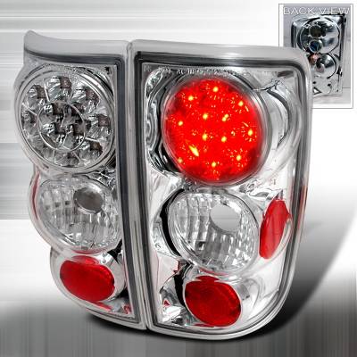 Spec-D - Chevrolet Blazer Spec-D LED Taillights - Chrome - LT-BLZ95CLED-TM