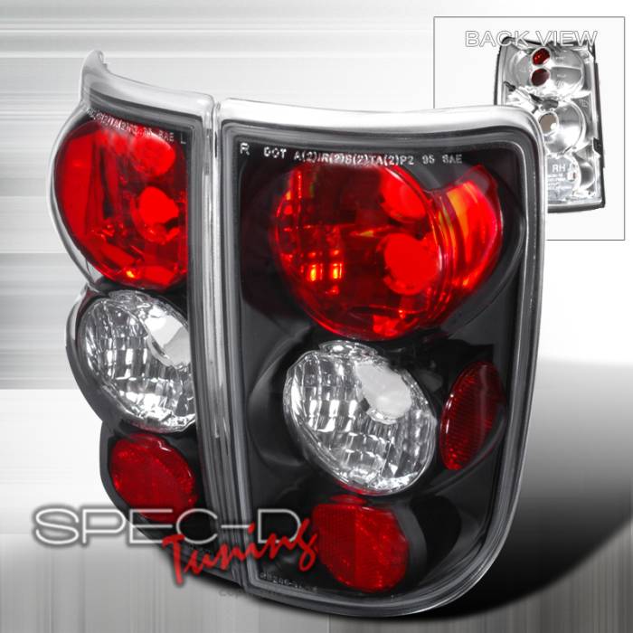 Spec-D - Chevrolet Blazer Spec-D Altezza Taillights - Black - LT-BLZ95JM-TM