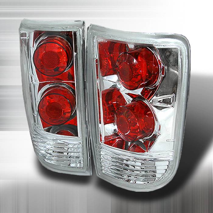 Spec-D - Chevrolet Blazer Spec-D Altezza Taillights - Chrome - LT-BLZ95-KS