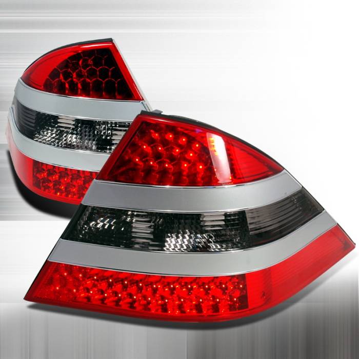 Spec-D - Mercedes-Benz S Class Spec-D LED Taillights - LT-BW220S2GLED-K